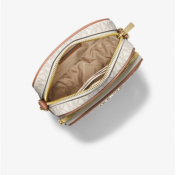 MK Jet Set Travel Medium Logo Chain Crossbody Bag NWOT - Picture 4 of 13